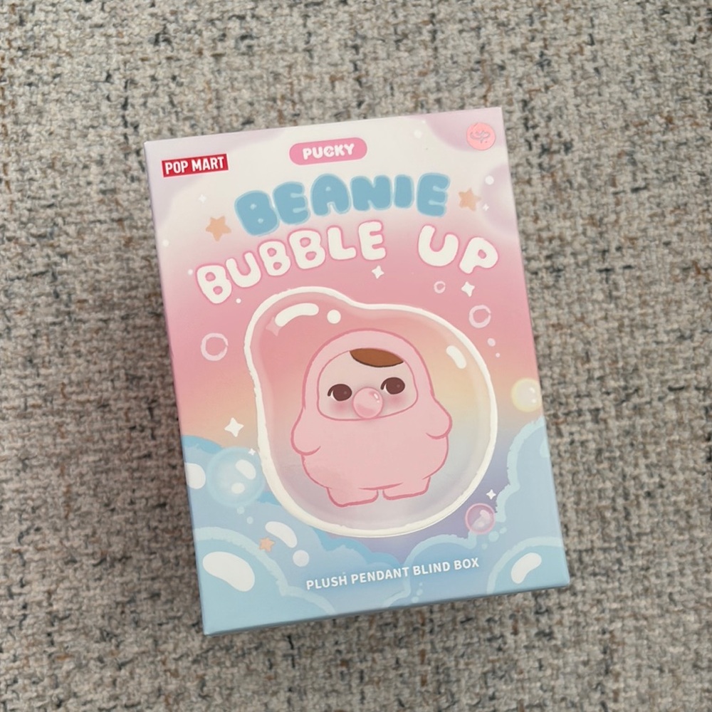 Pucky Beanie Bubble Up Plush Pendant Blind Box